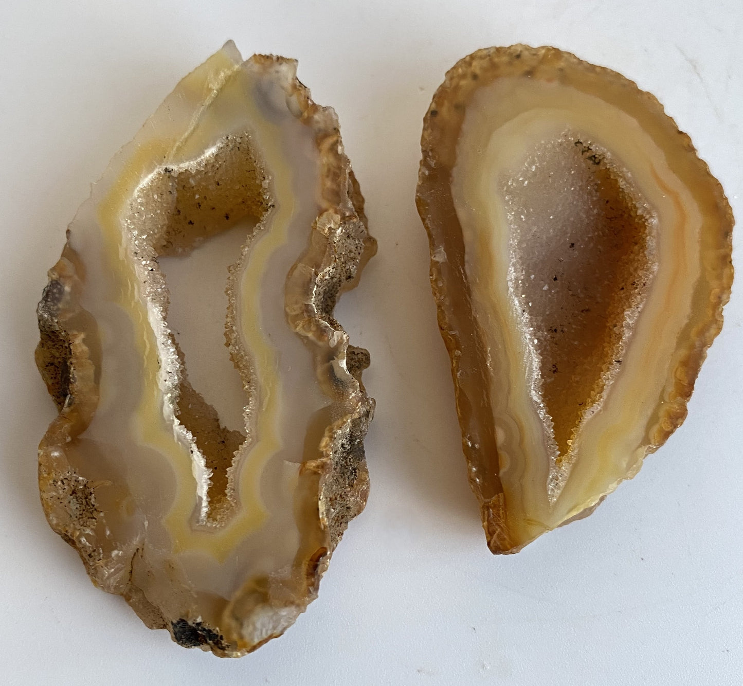 Agat Natural - Set felii geoda