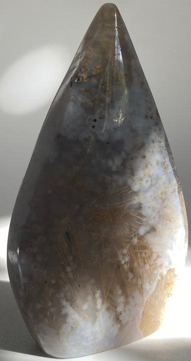 Agat Rutilat - Sculptura 8.6cm - Pietre Semipretioase Naturale