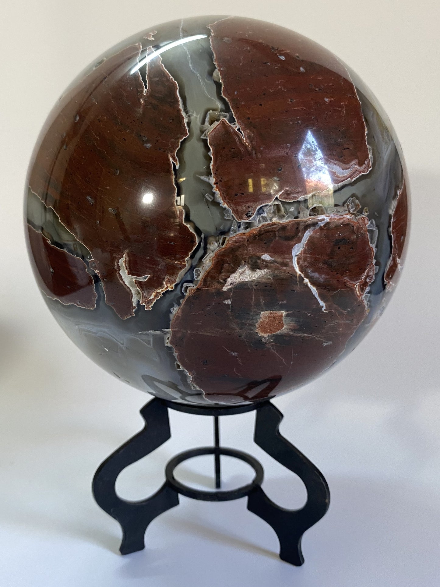 Agat Vulcanic - Sfera piatra semipretioasa