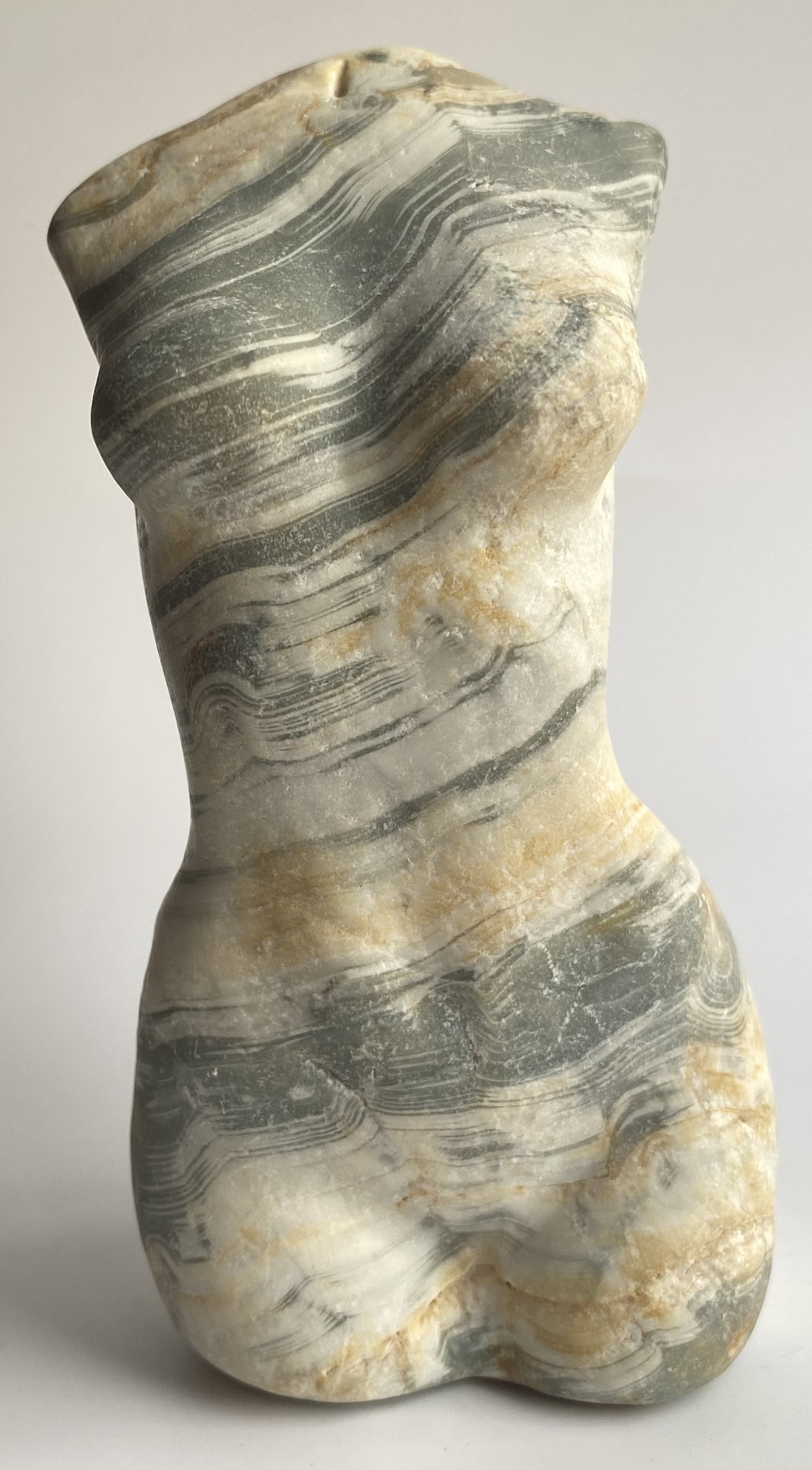 Calcit Dendritic - Sculptura nud piatra semipretioasa