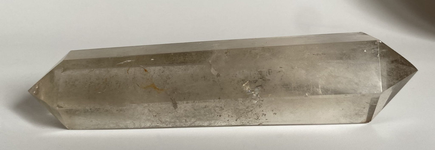 Cuart Fumuriu - Obelisc cu varf dublu - Cristale Vindecatoare Naturale