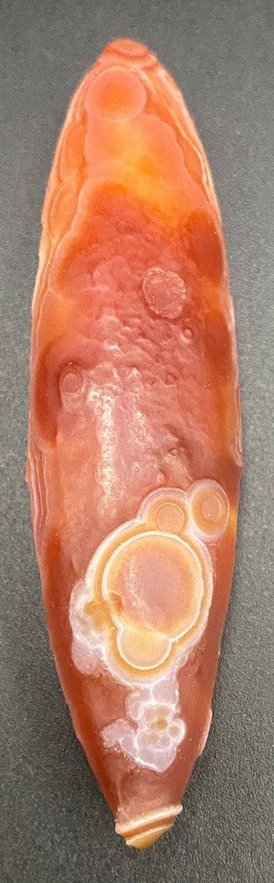 Specimen natural de Agat Gobi de 6.8 cm, piatră semiprețioasă autentică