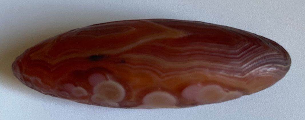 Specimen de Agat Gobi natural de 4.9 cm piatră semiprețioasă