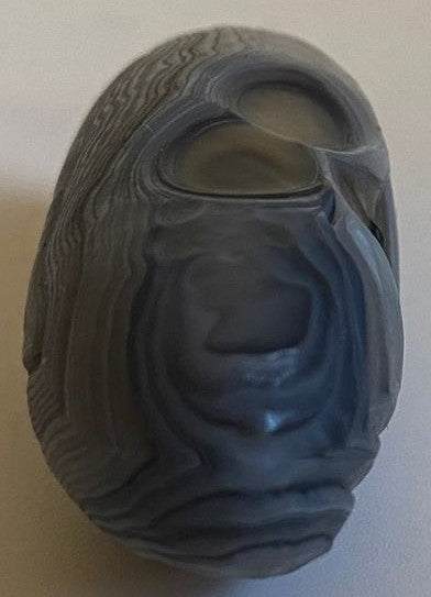 Specimen oval de Agat Gobi de 4.6 cm pentru colecție minerală naturală