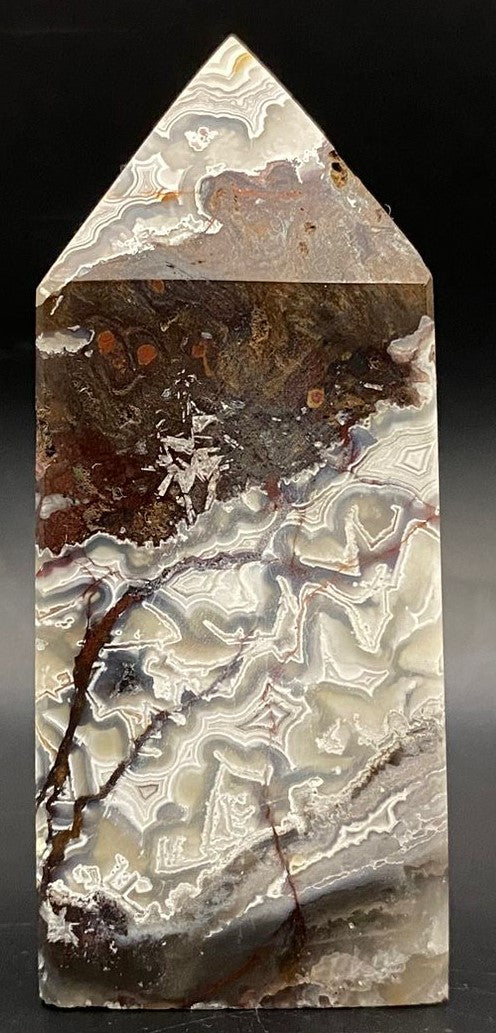 Agat Mexican - Obelisc piatra semipretioasa