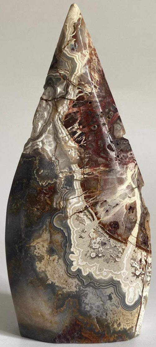 Agat Mexican - Sculptura 12.3cm - Decoratiune Piatra Semipretioasa