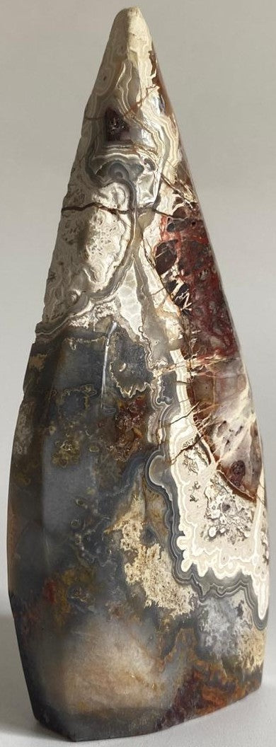 Agat Mexican - Sculptura 12.3cm - Decoratiune Piatra Semipretioasa