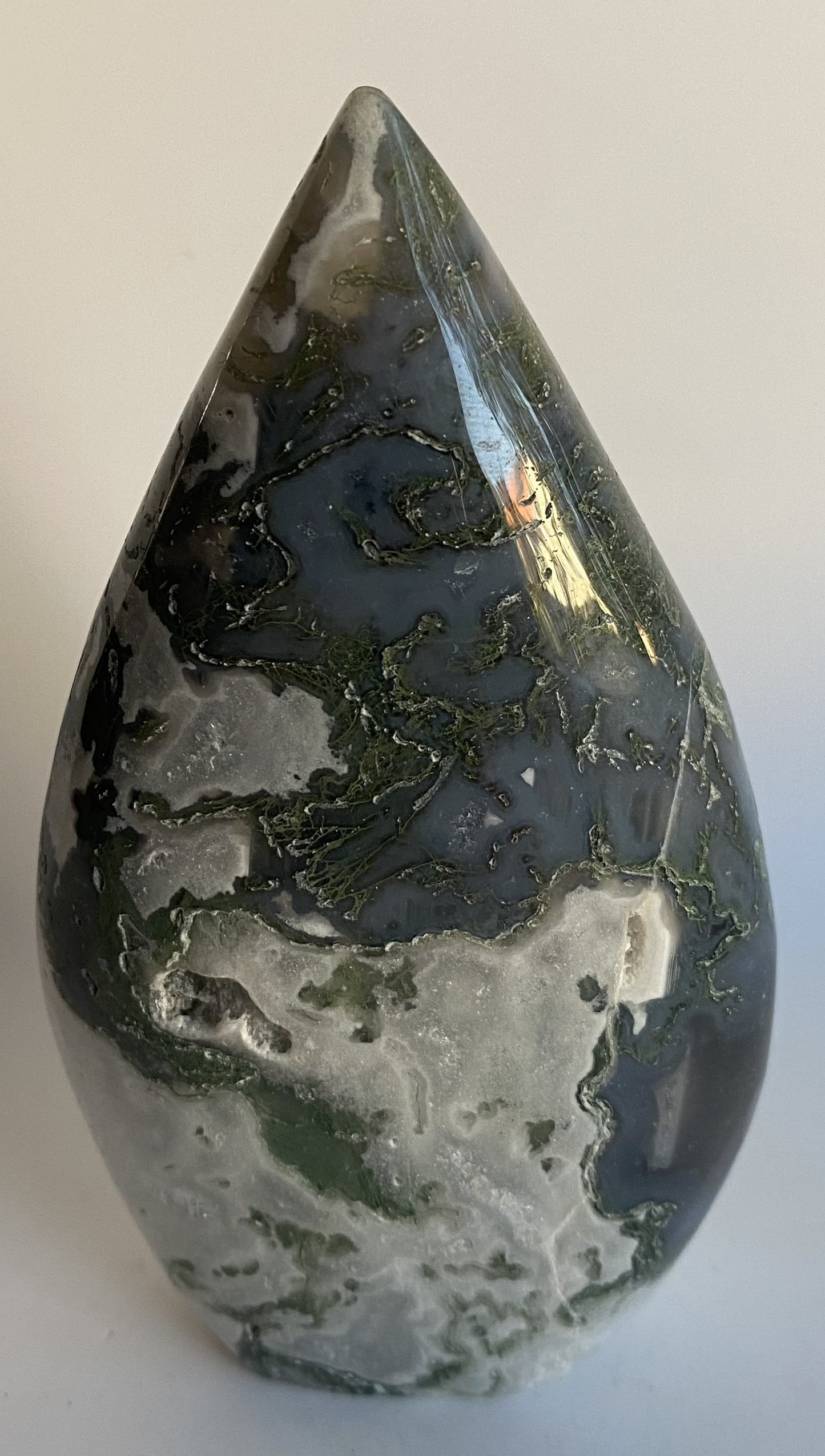 Agat Muschi - Sculptura piatra semipretioasa