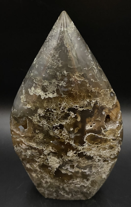 Agat Muschi - Sculptura piatra semipretioasa