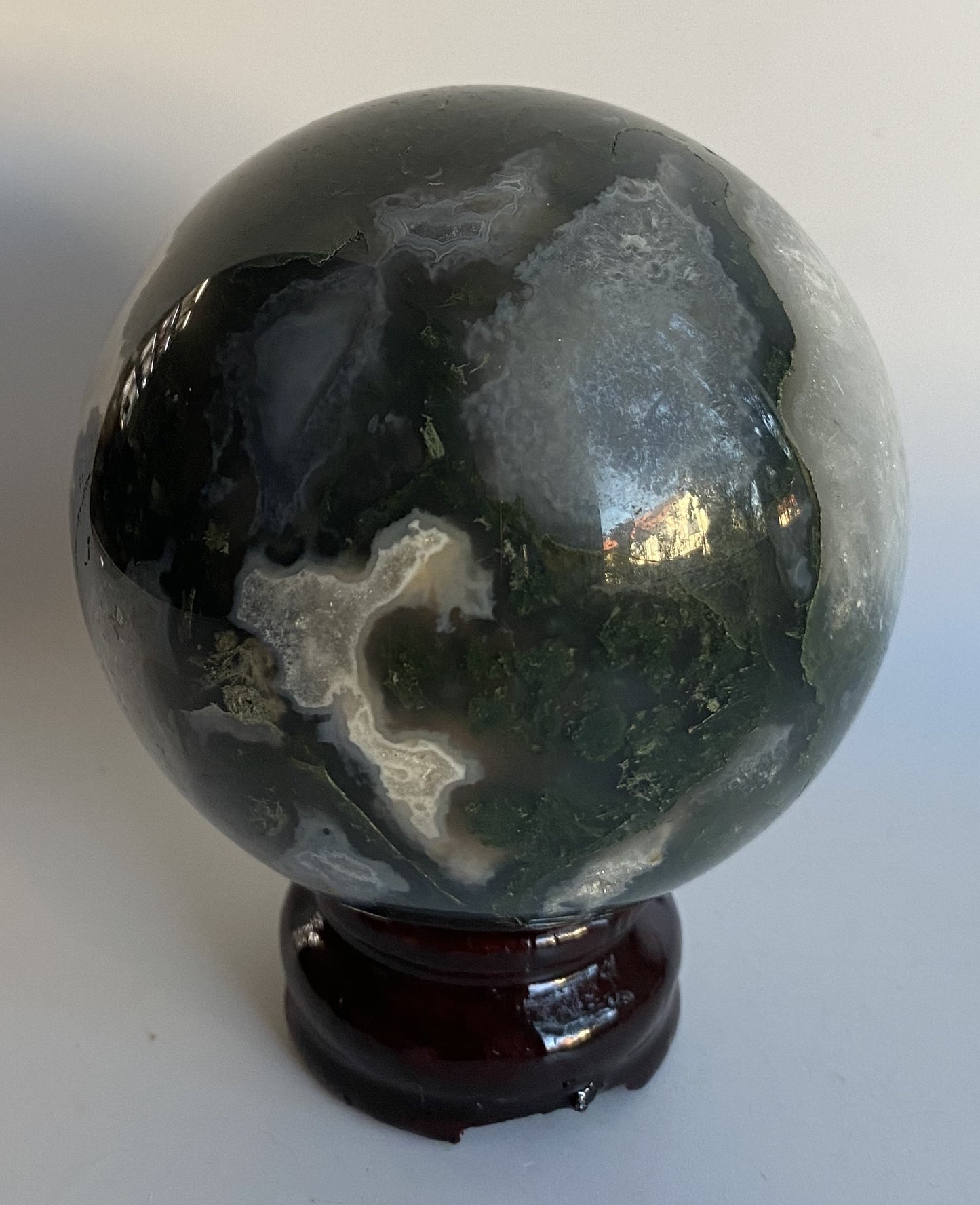 Agat Muschi - Sfera piatra semipretioasa