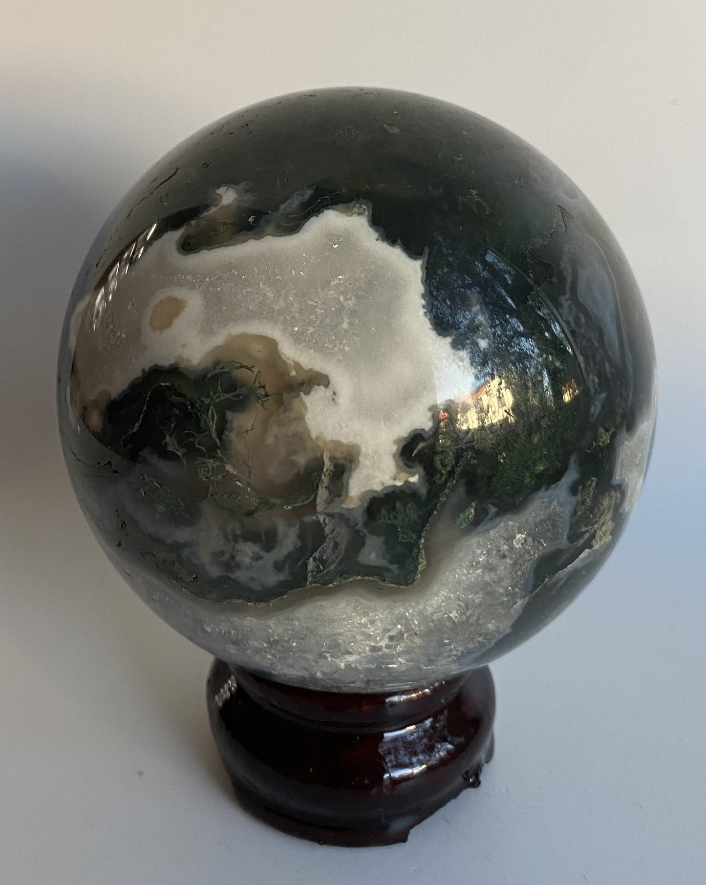 Agat Muschi - Sfera piatra semipretioasa