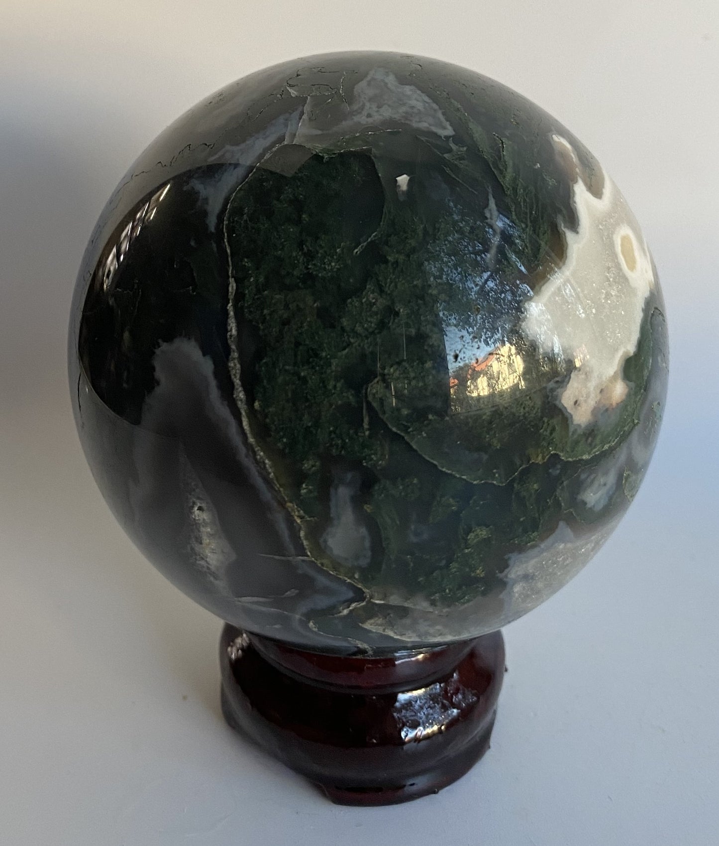 Agat Muschi - Sfera piatra semipretioasa