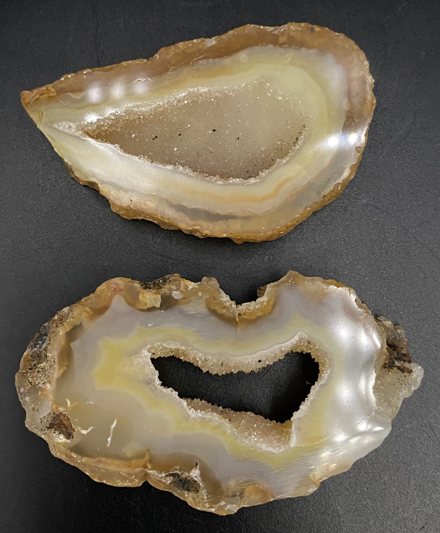 Agat Natural - Set felii geoda