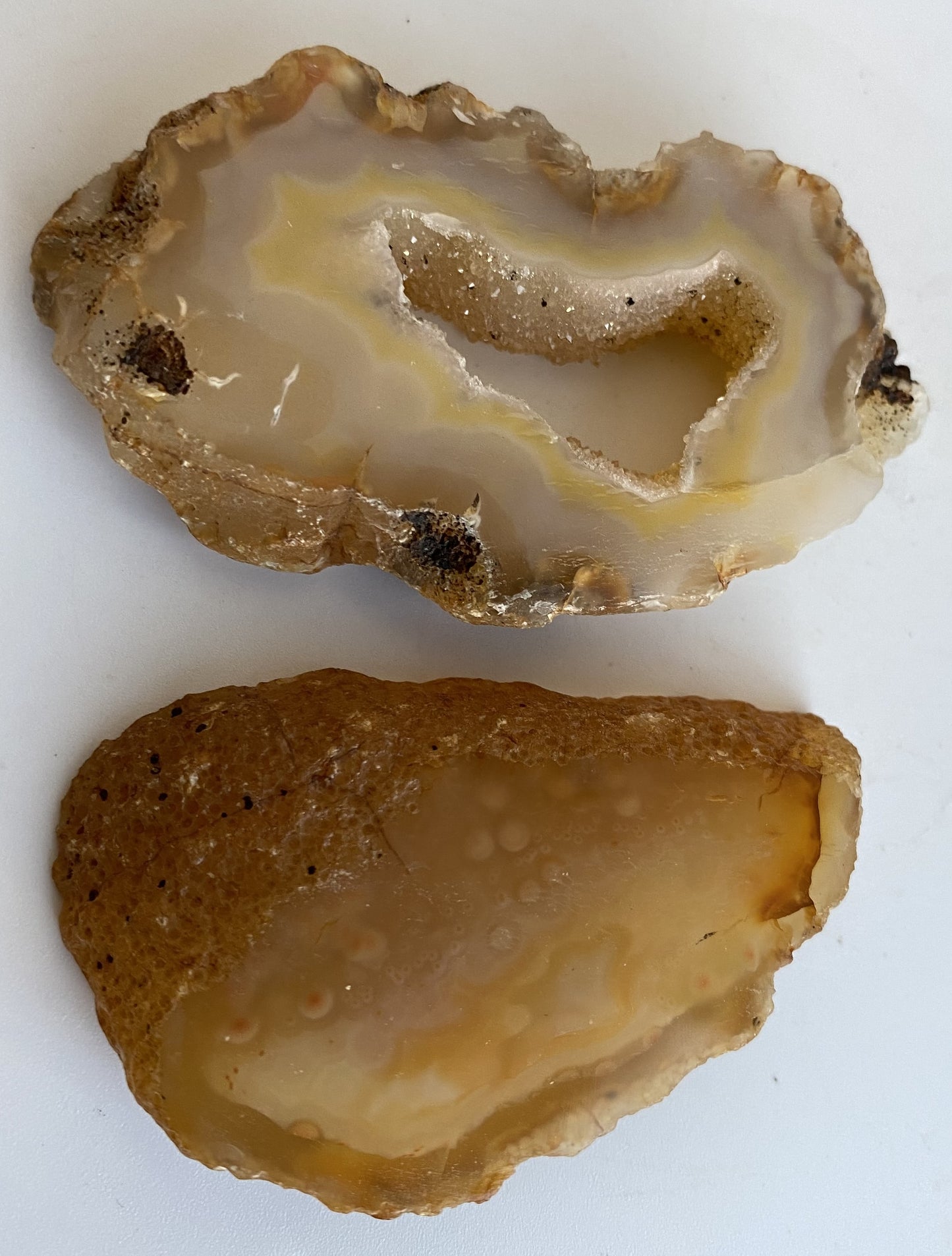 Agat Natural - Set felii geoda
