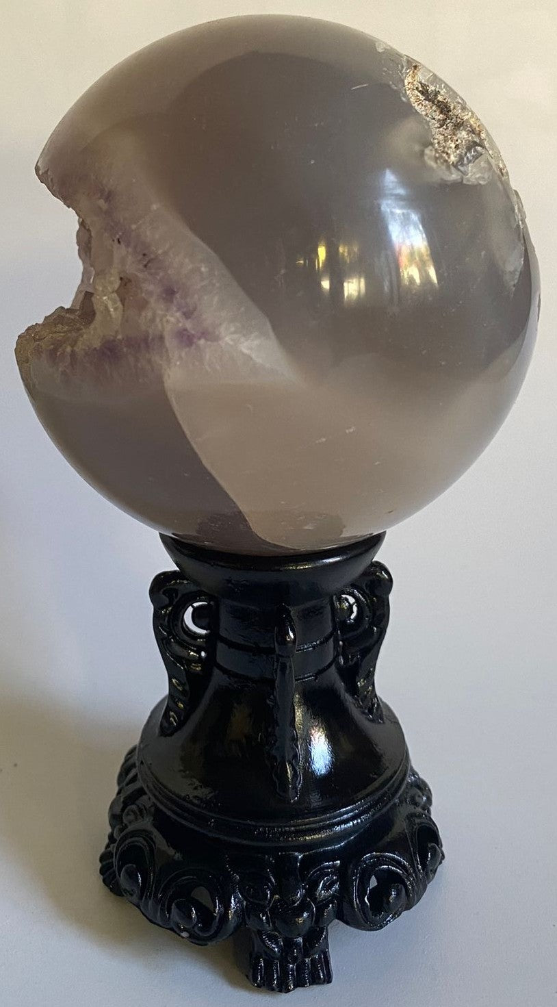 Agat Natural - Sfera 8.3cm - Pietre Semipretioase Naturale