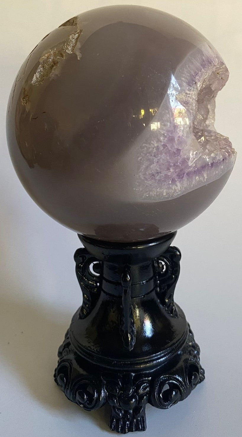 Agat Natural - Sfera 8.3cm - Pietre Semipretioase Naturale