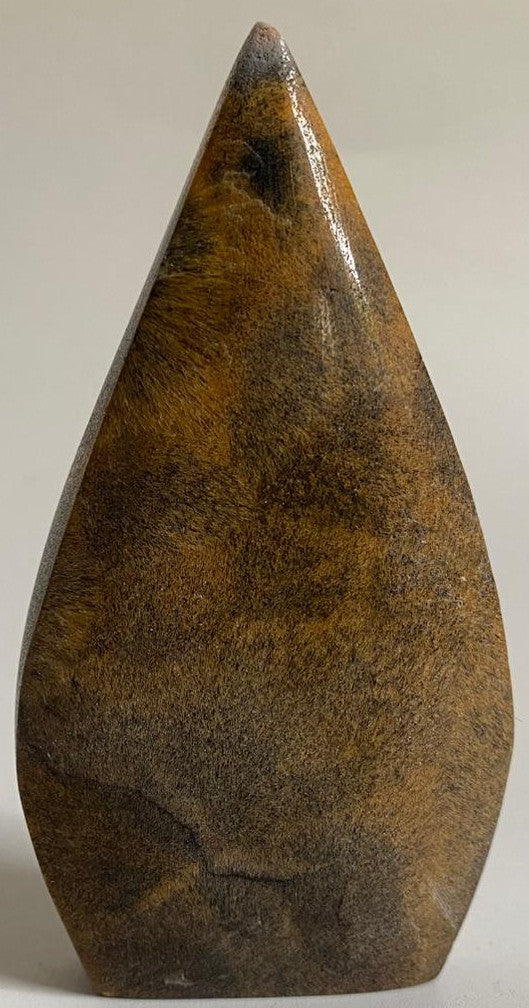 Sculptură Agat Rutilat natural 10cm piatră semiprețioasă