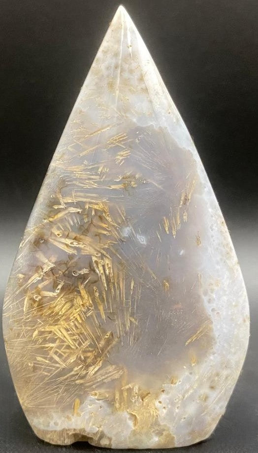 Agat Rutilat - Sculptura 8.6cm - Pietre Semipretioase Naturale