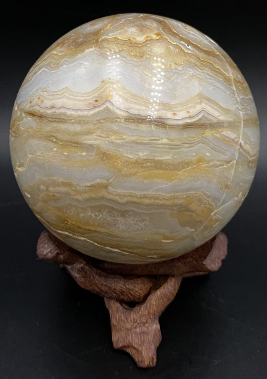 Agat Thousand Layers - Sfera din piatra semipretioasa