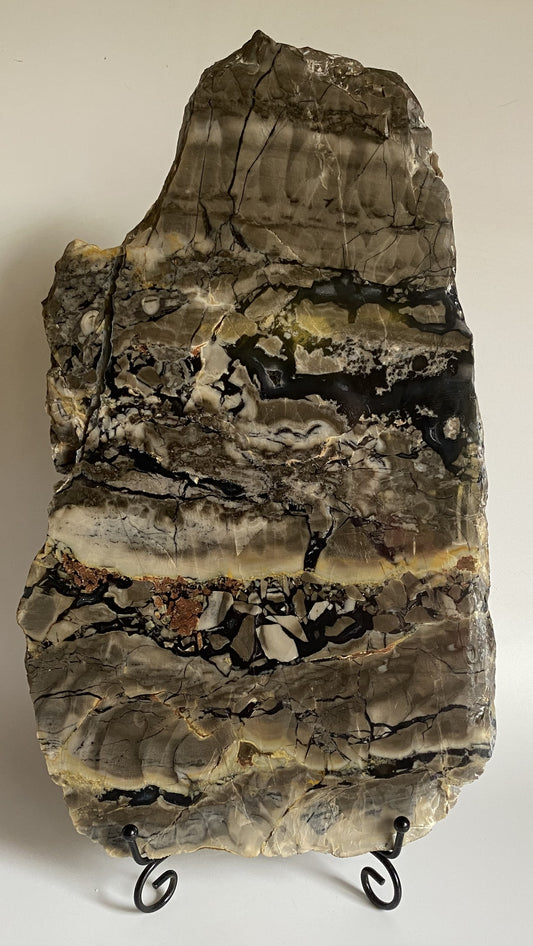 Agat Vulcanic - Felie 35cm - Pietre Semipretioase Naturale