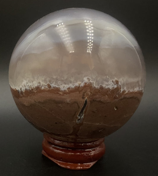 Agat Vulcanic - Sfera piatra semipretioasa