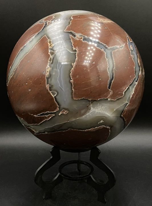 Agat Vulcanic - Sfera piatra semipretioasa