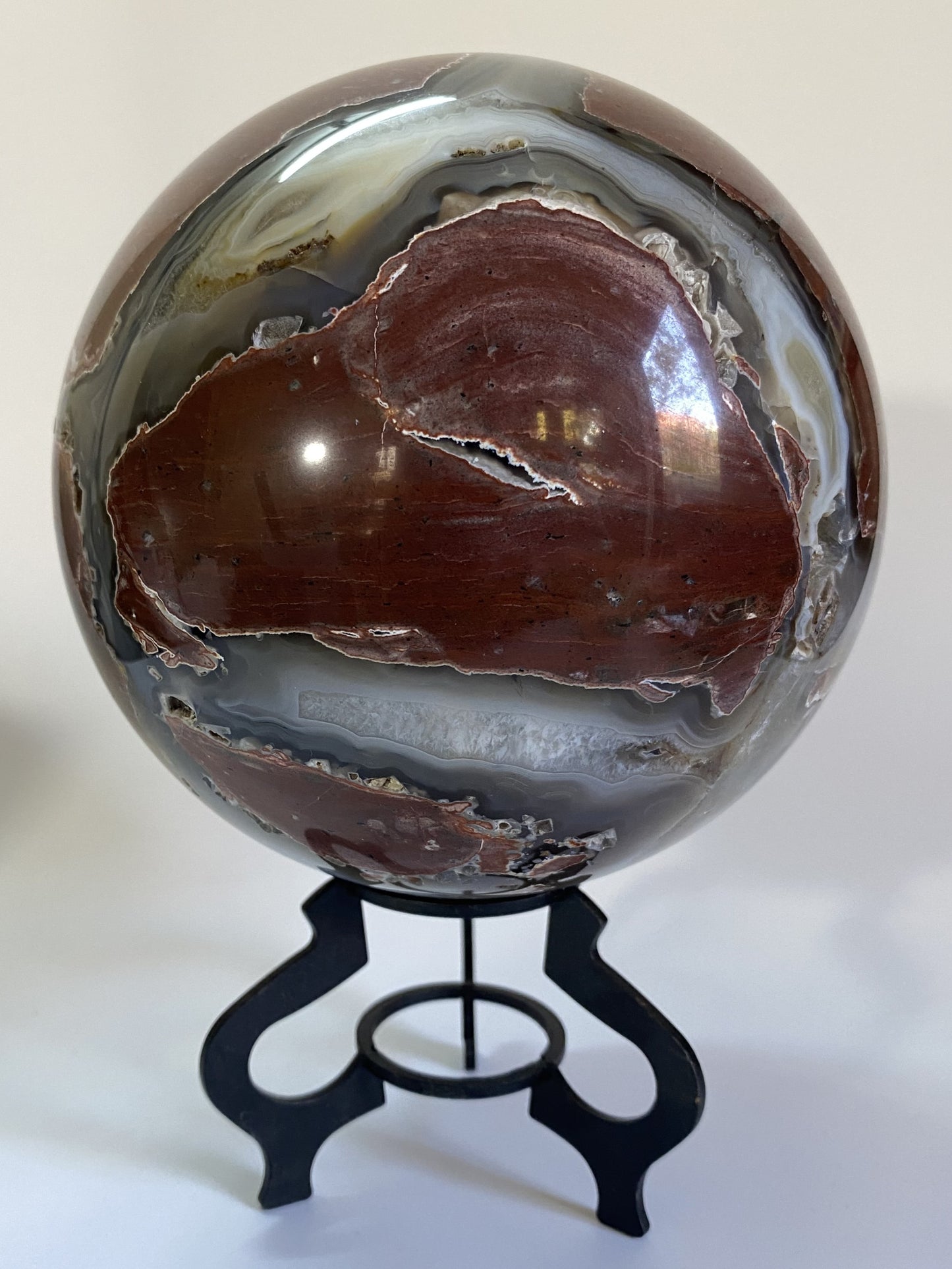 Agat Vulcanic - Sfera piatra semipretioasa