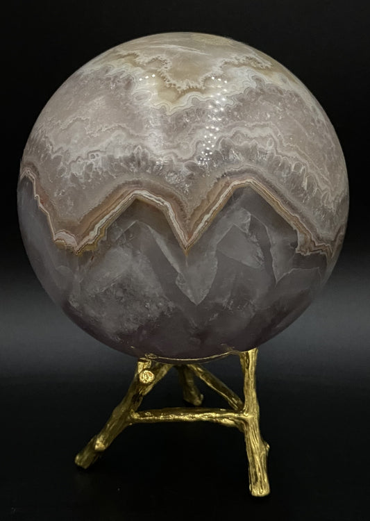 Ametist-Agat - Sfera piatra semipretioasa