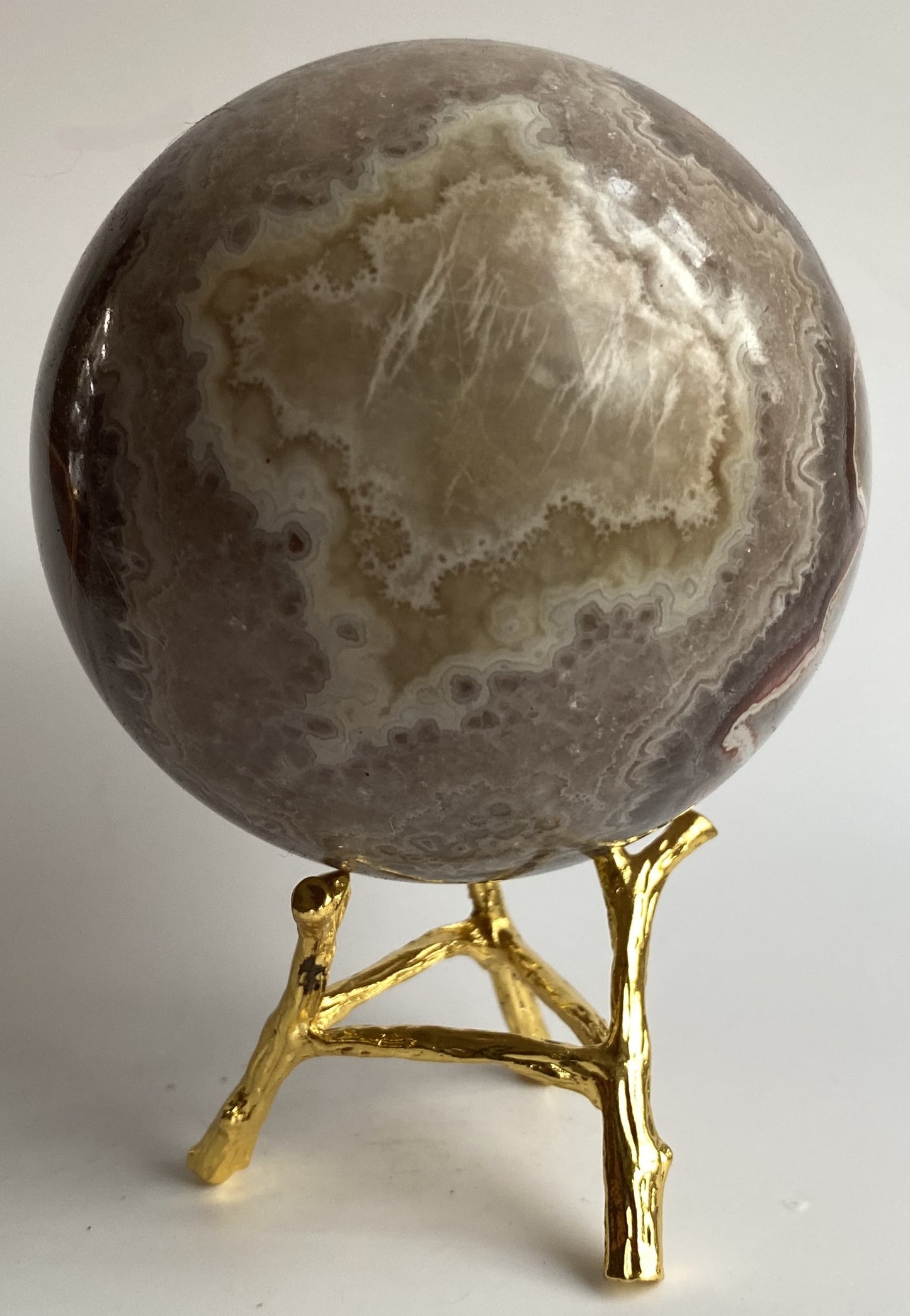 Ametist-Agat - Sfera piatra semipretioasa