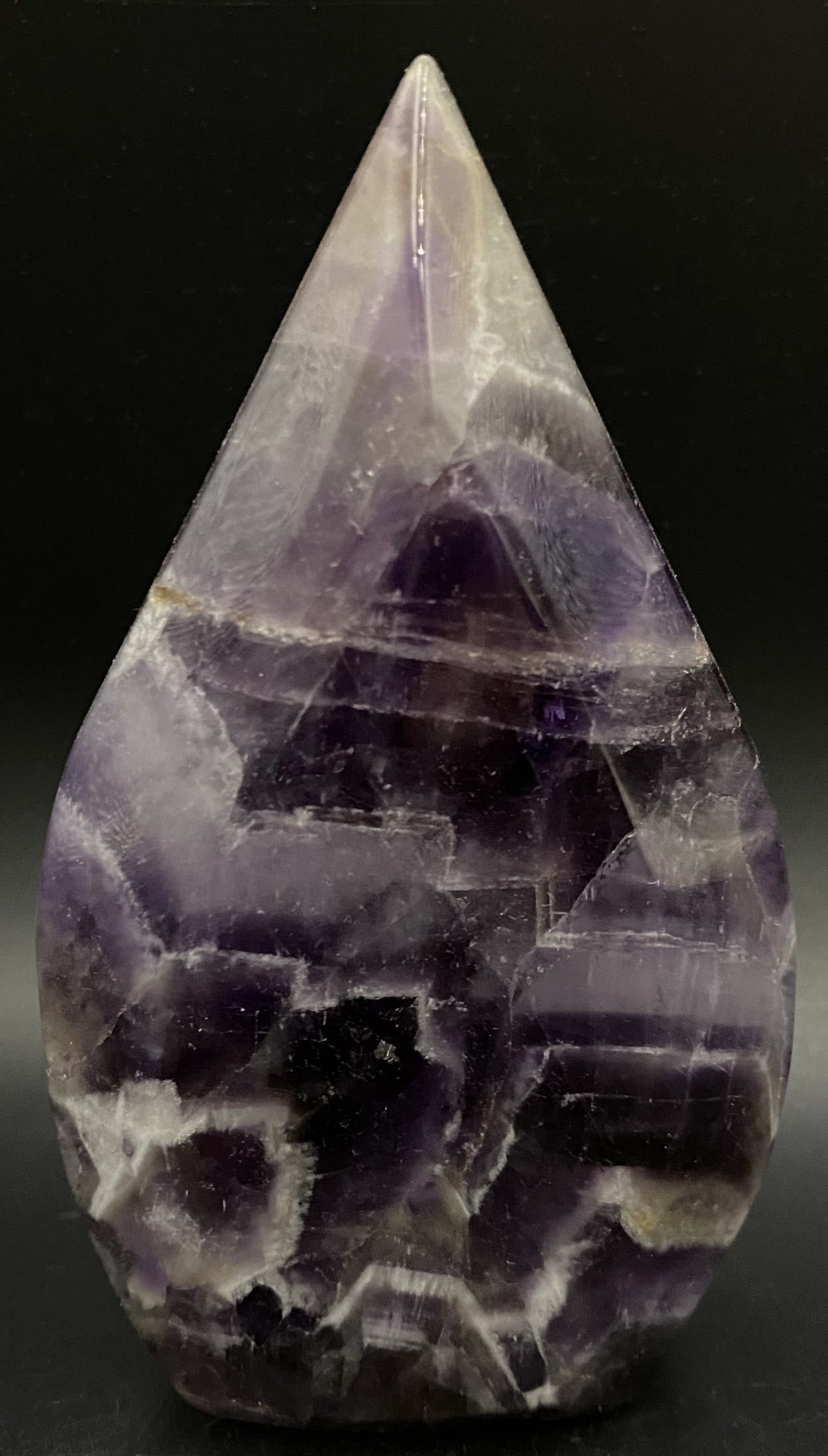 Ametist Dream (Chevron) - Sculptura piatra semipretioasa