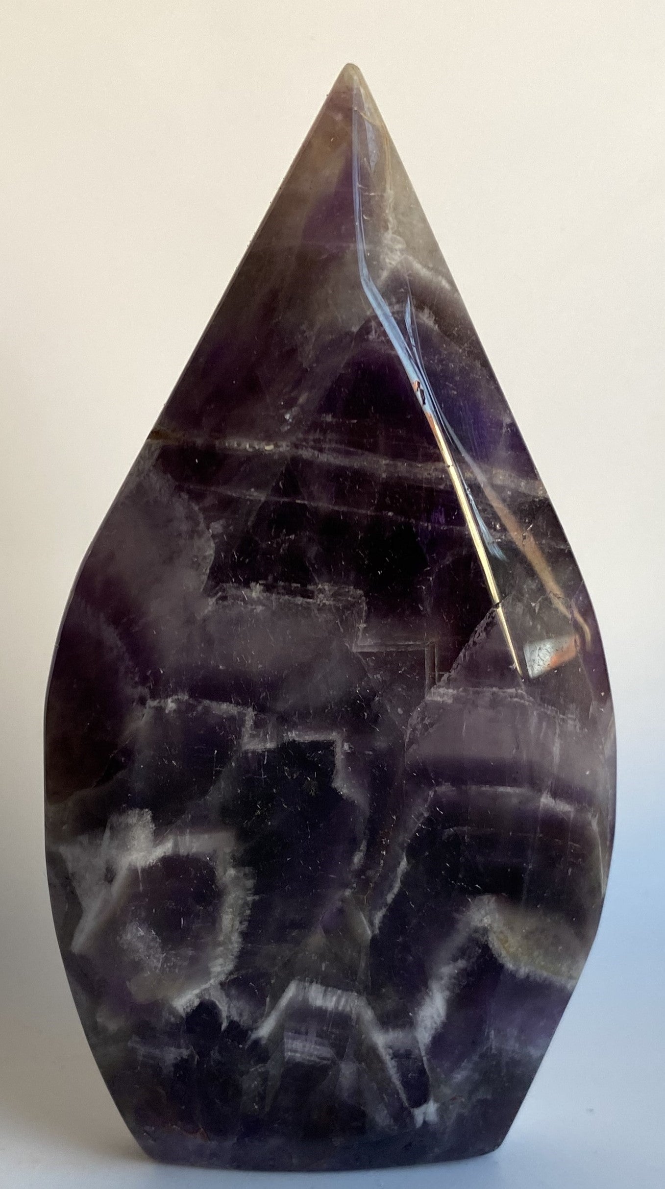 Ametist Dream (Chevron) - Sculptura piatra semipretioasa