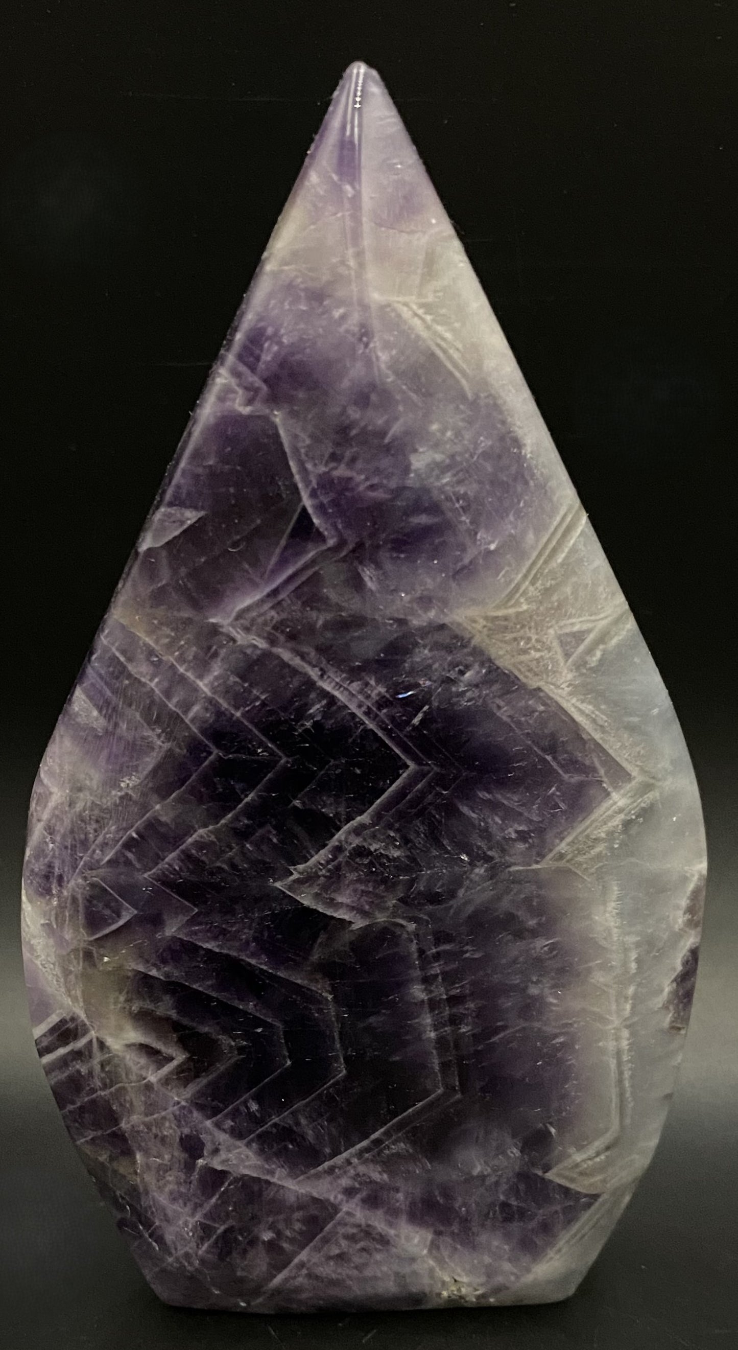 Ametist Dream (Chevron) - Sculptura piatra semipretioasa