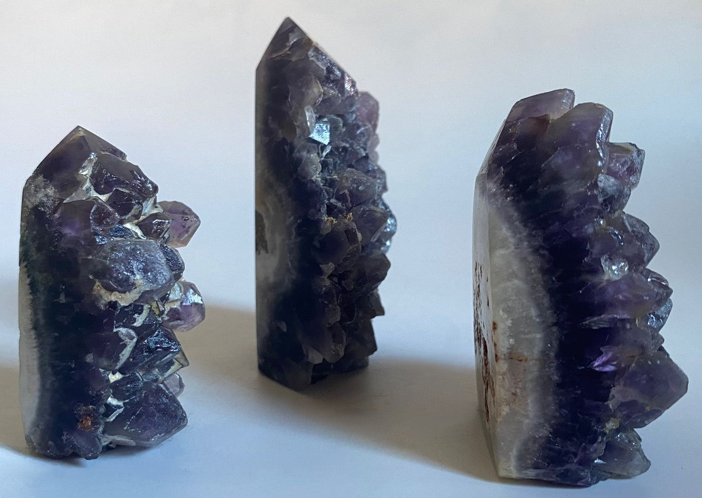 Ametist - Set Obeliscuri Geoda - Pietre Semipretioase Naturale