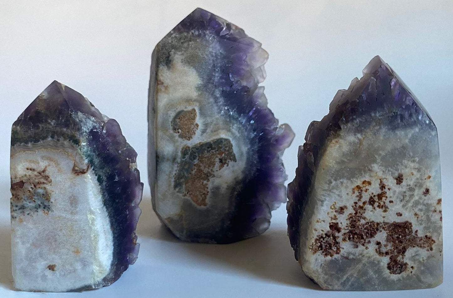 Ametist - Set Obeliscuri Geoda - Pietre Semipretioase Naturale