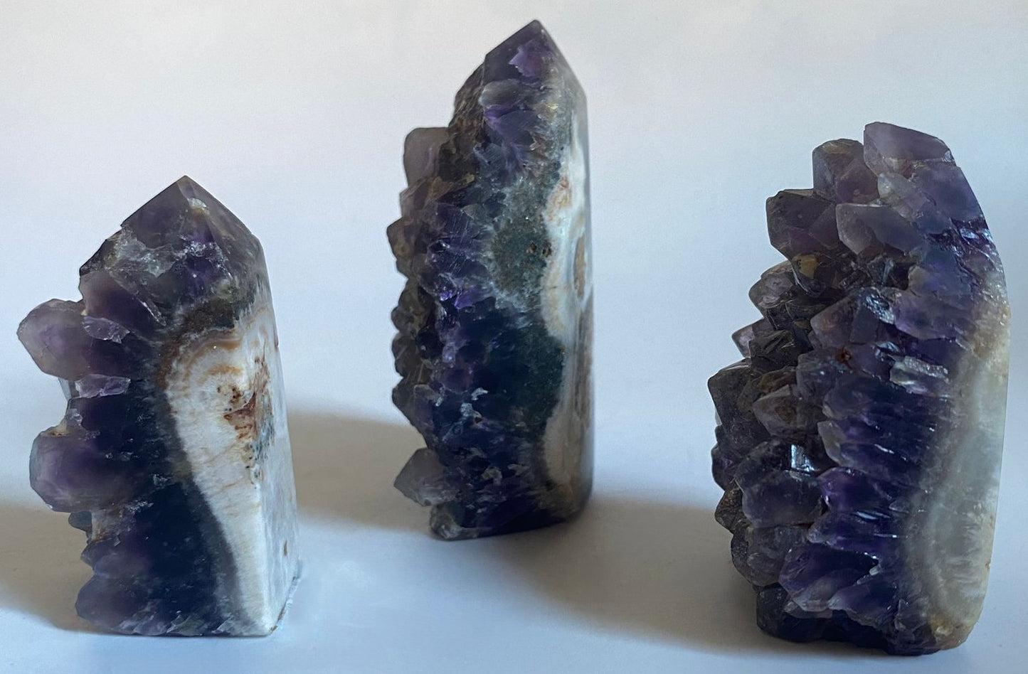 Ametist - Set Obeliscuri Geoda - Pietre Semipretioase Naturale