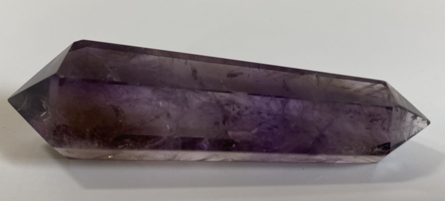 Ametist - Obelisc cu varf dublu 7cm - Pietre Semipretioase Naturale