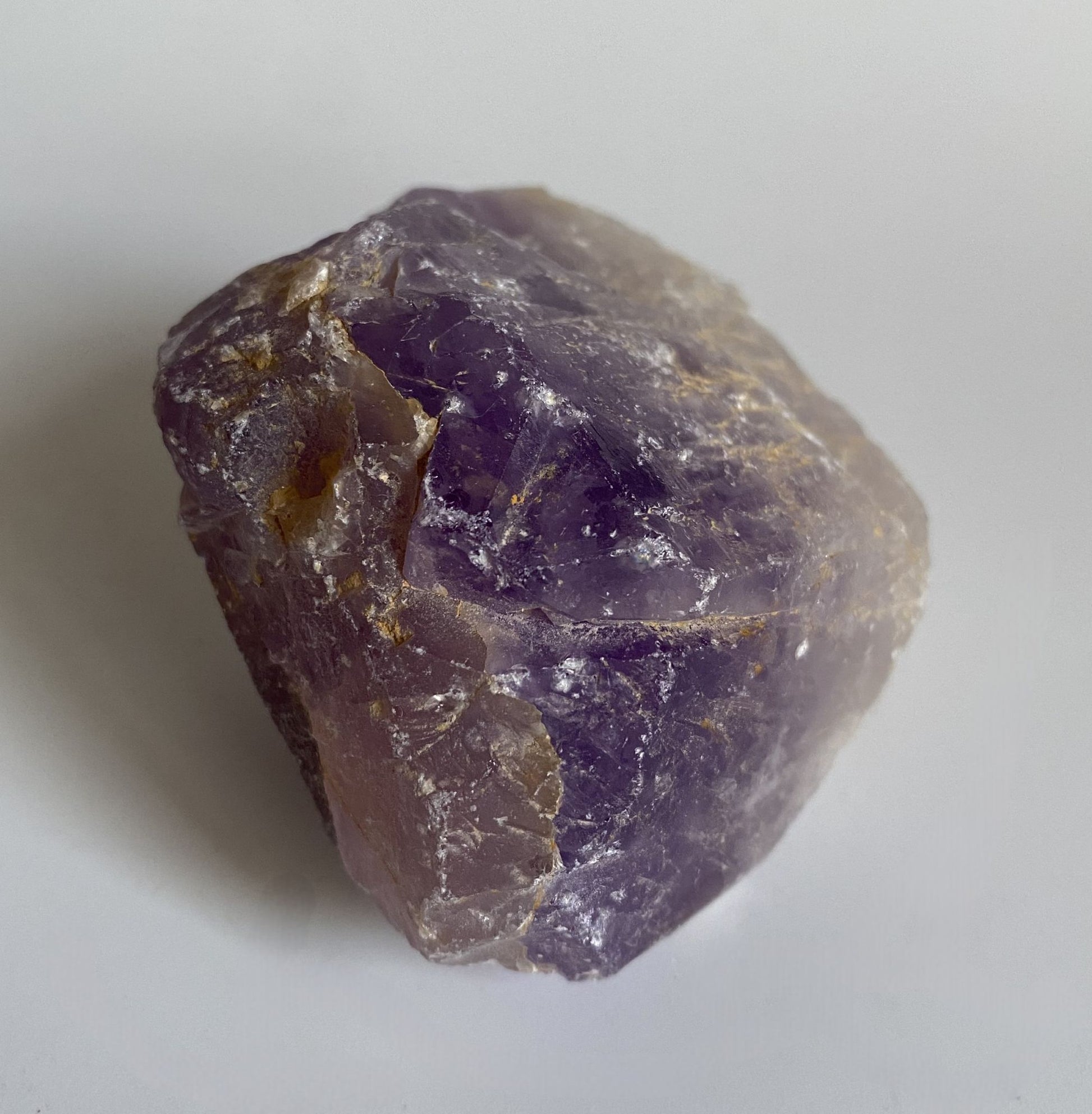 Piatra bruta din cristal de ametist natural