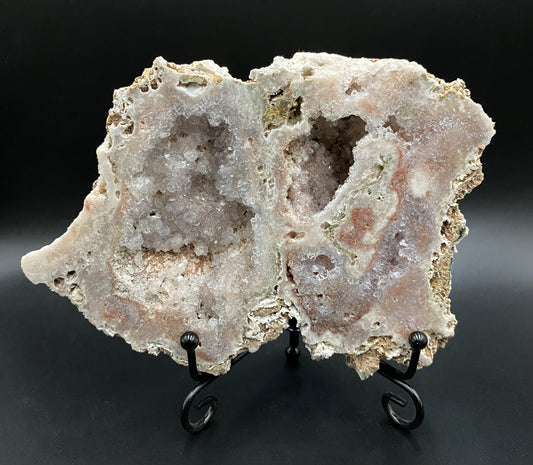 Ametist Roz - Geoda piatra semipretioasa