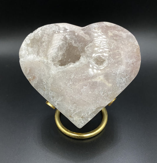 Ametist Roz - Inima piatra semipretioasa