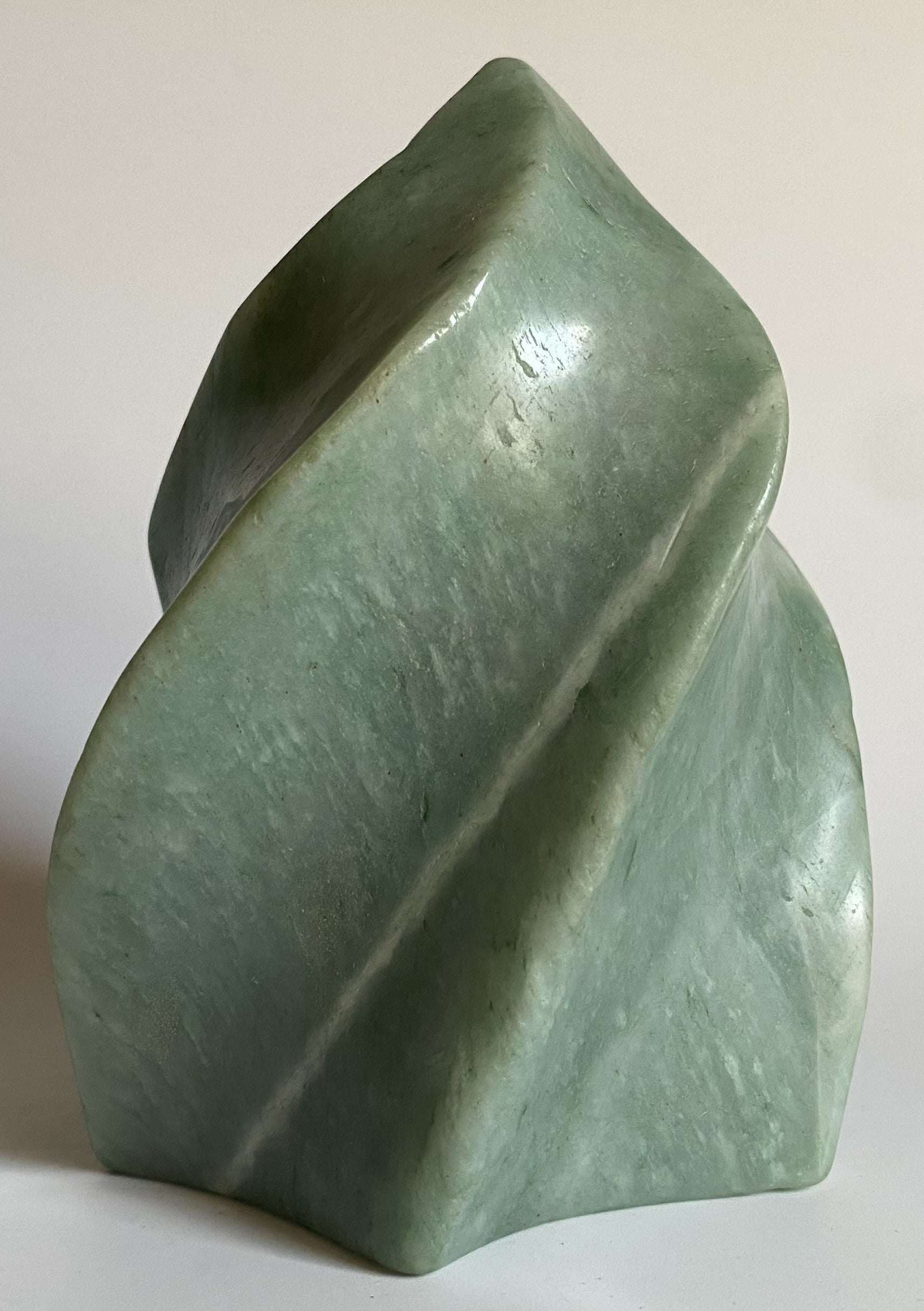 Sculptură Buddha din Aventurin Verde natural, 11.6 cm, pietre semiprețioase