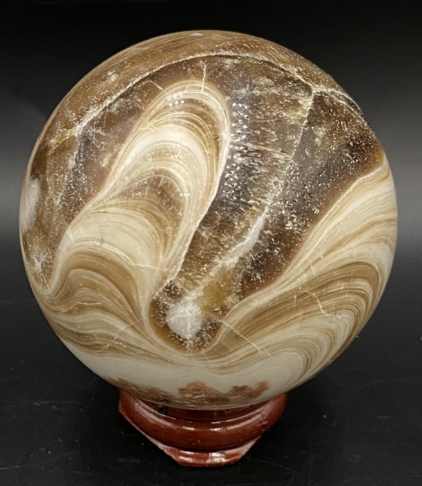 Calcit Ambra - Sfera piatra semipretioasa