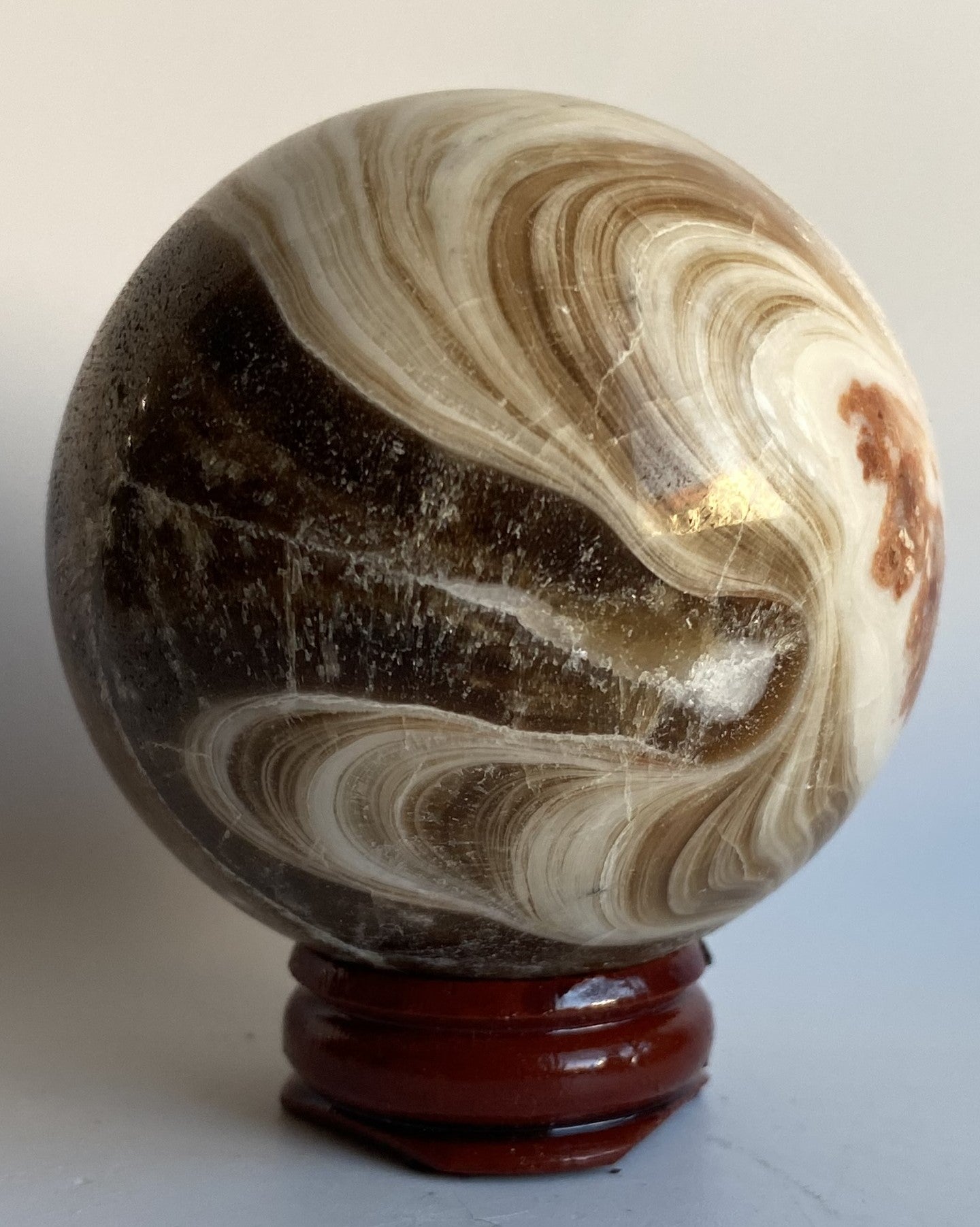Calcit Ambra - Sfera piatra semipretioasa