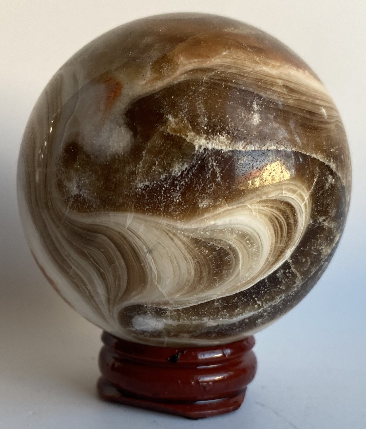 Calcit Ambra - Sfera piatra semipretioasa
