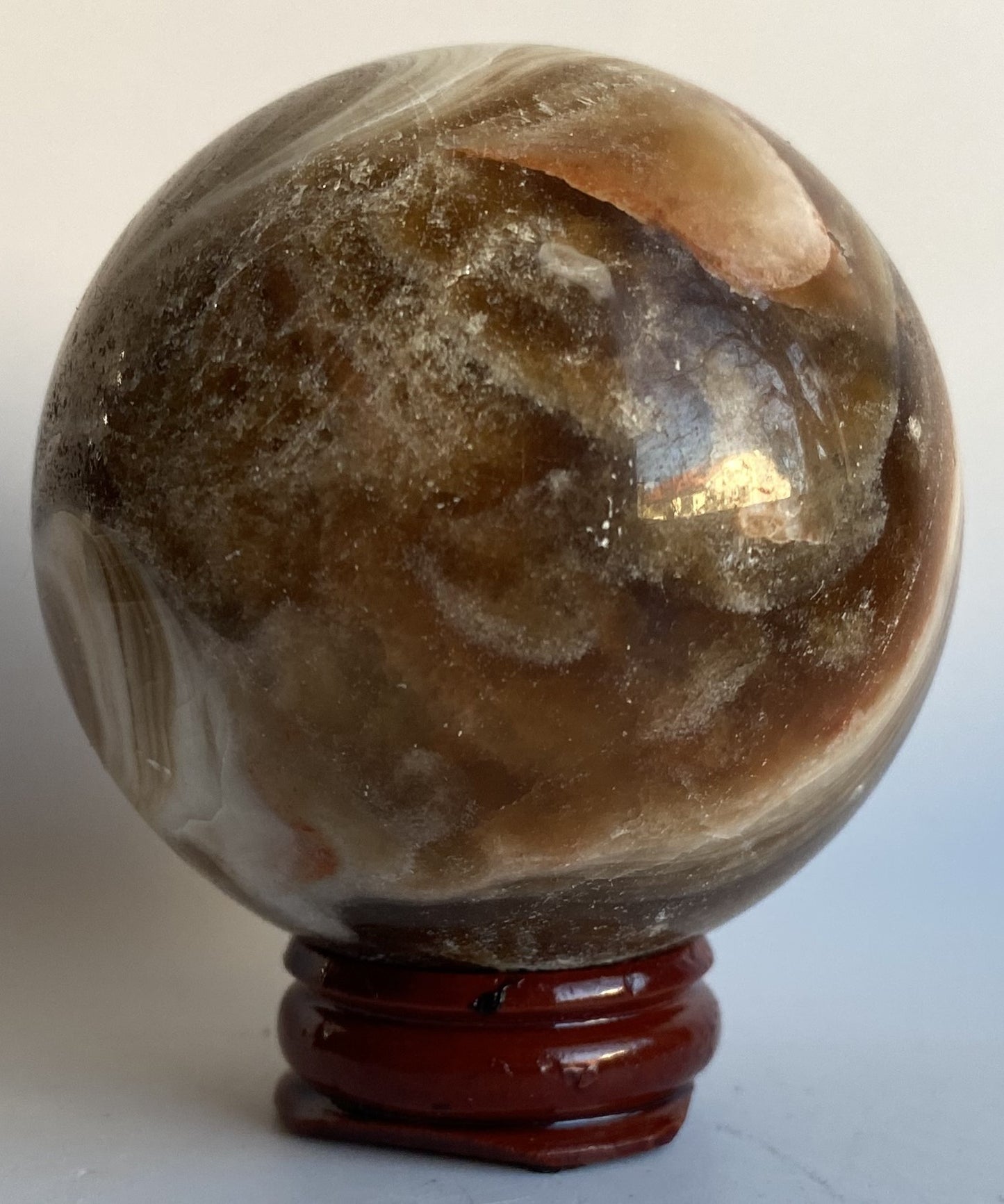 Calcit Ambra - Sfera piatra semipretioasa