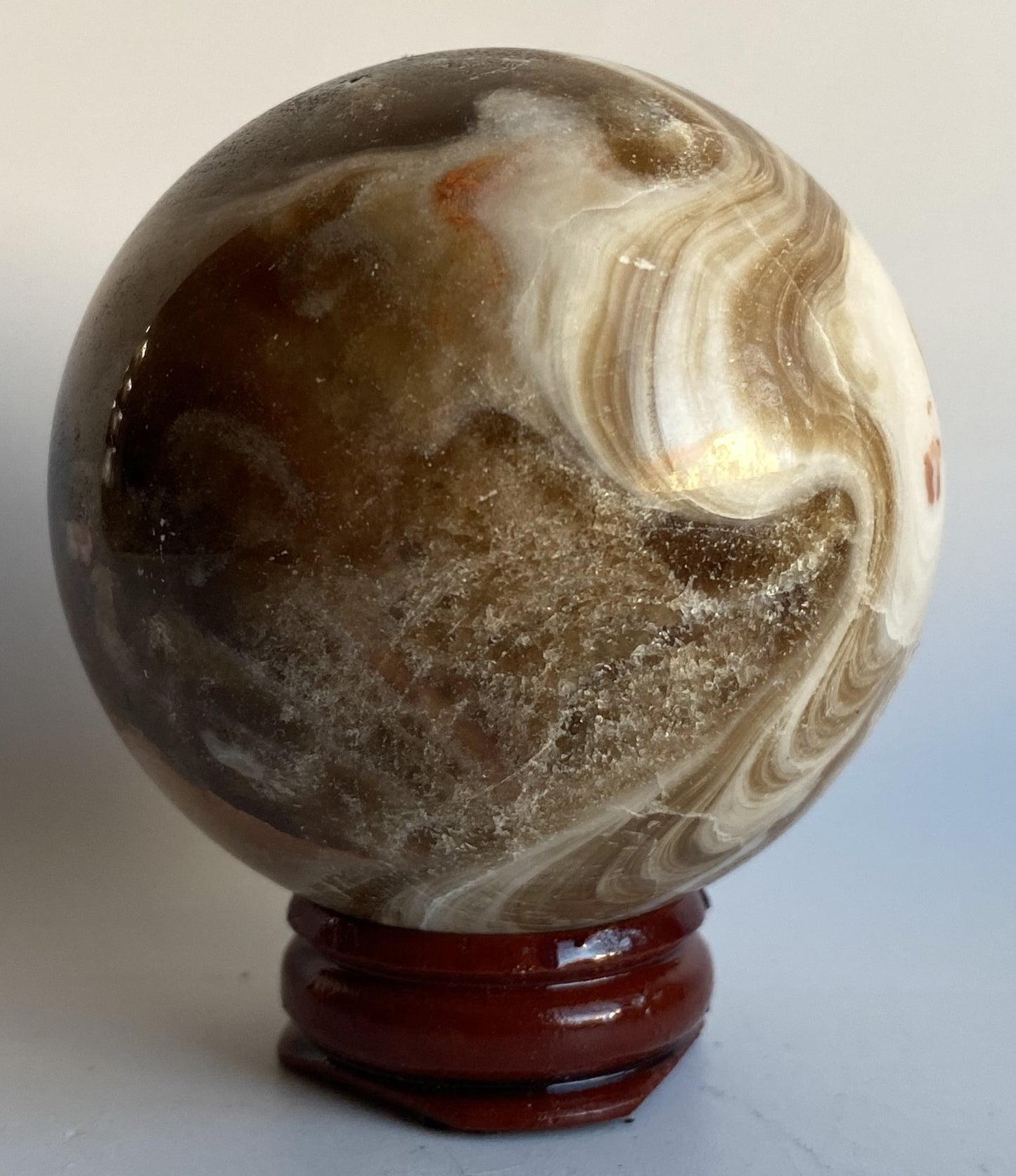 Calcit Ambra - Sfera piatra semipretioasa
