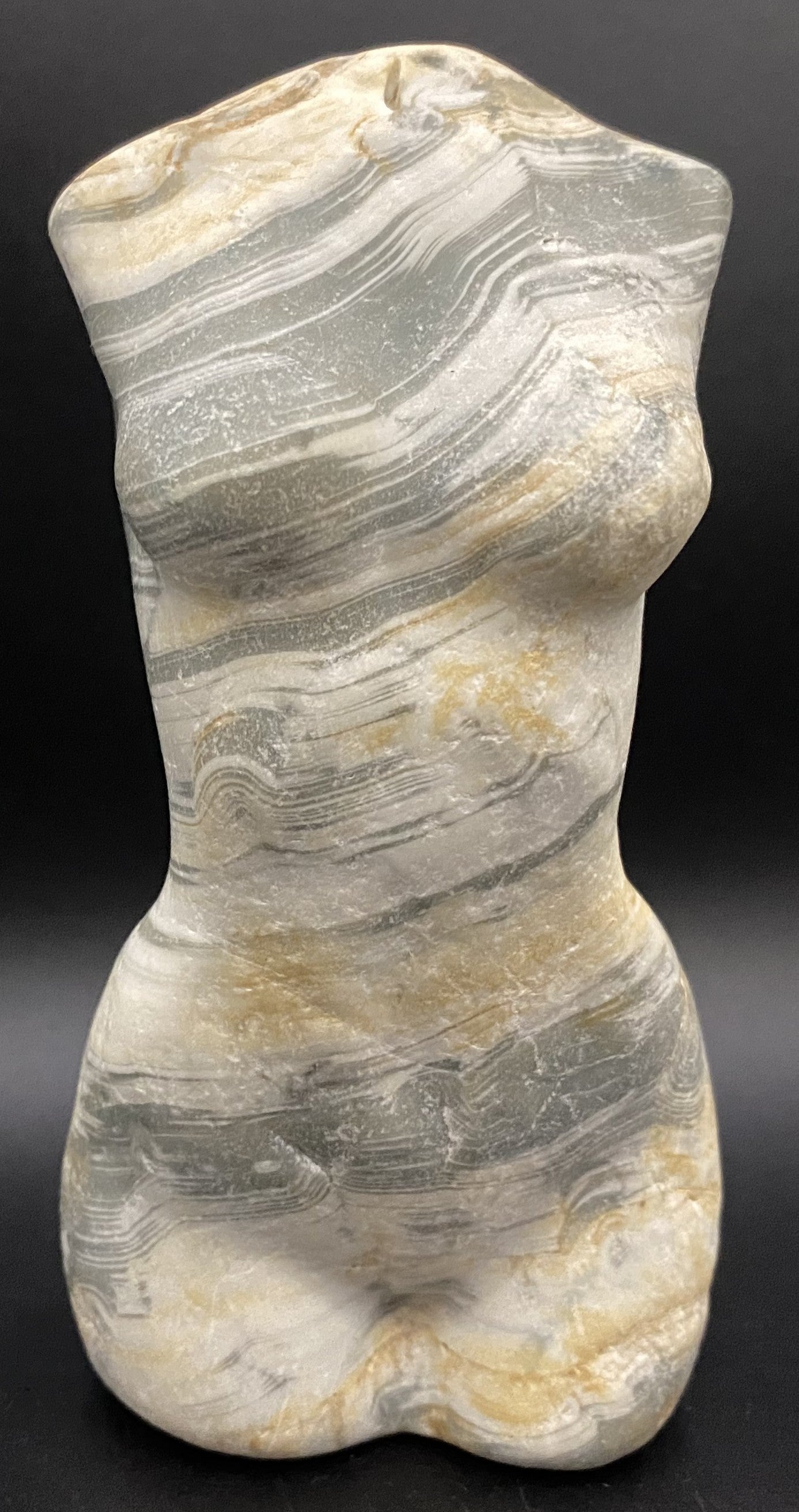 Calcit Dendritic - Sculptura nud piatra semipretioasa