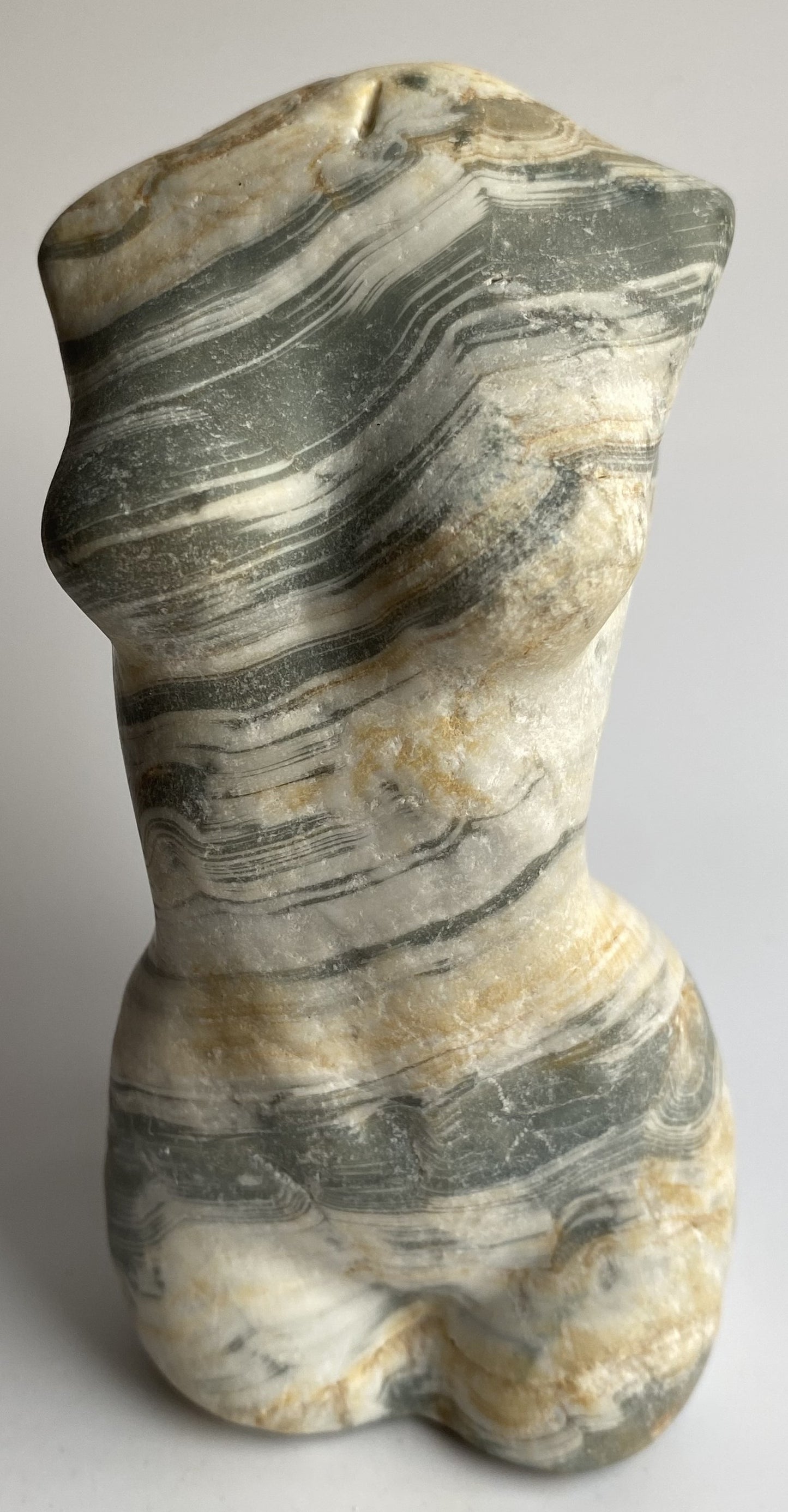 Calcit Dendritic - Sculptura nud piatra semipretioasa