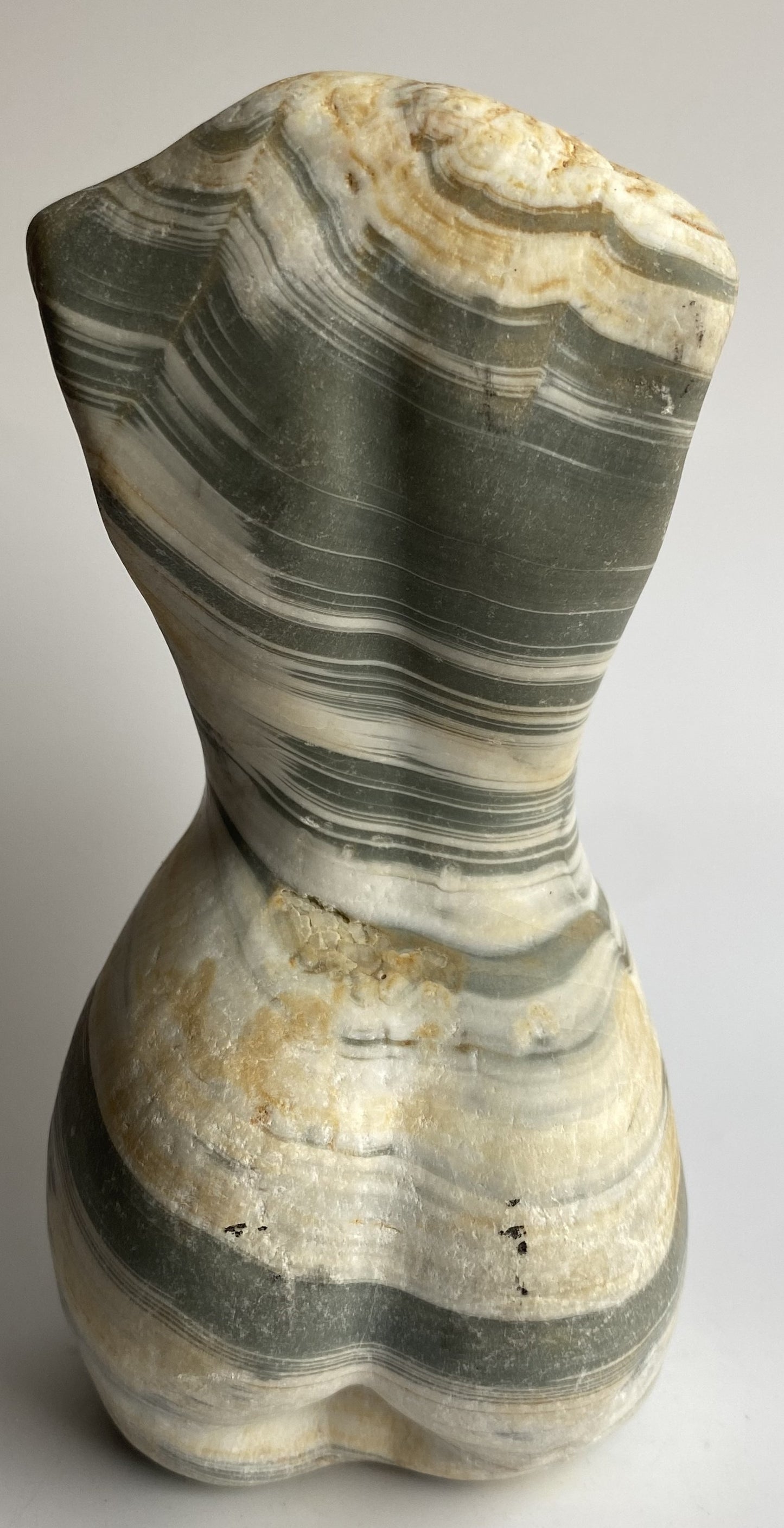 Calcit Dendritic - Sculptura nud piatra semipretioasa