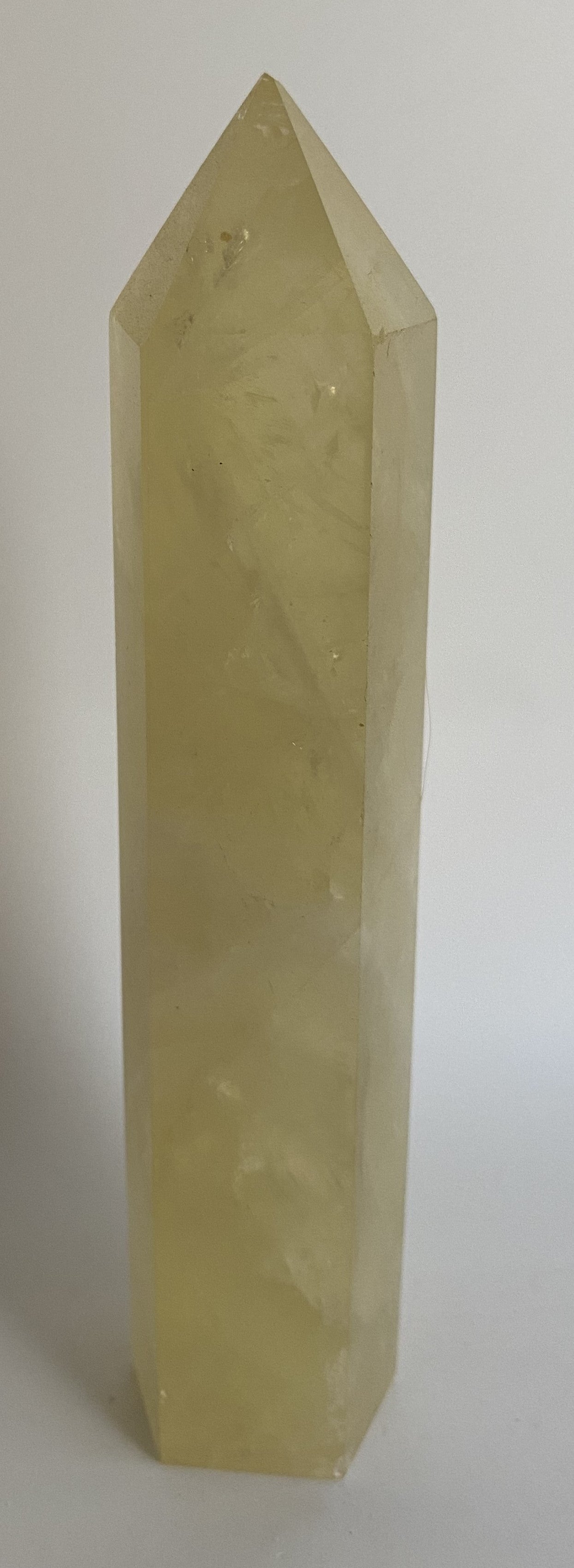 Citrin - Obelisc piatra semipretioasa