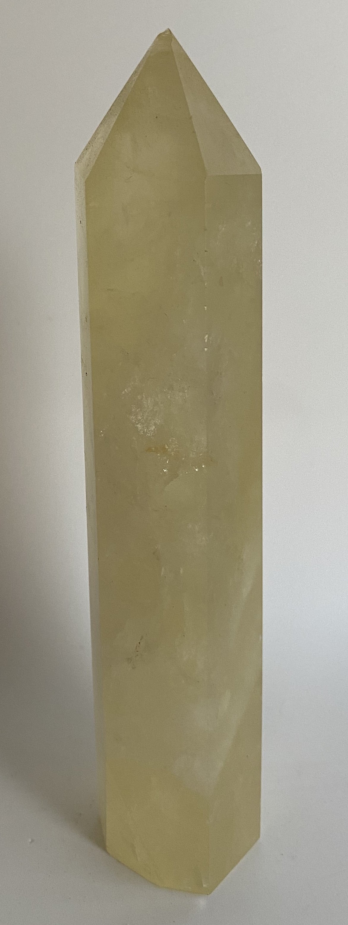 Citrin - Obelisc piatra semipretioasa